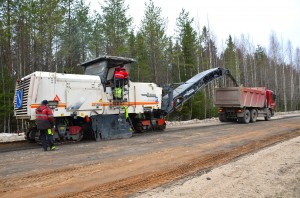 Архангельская область: продолжаются дорожные работы на трассе Коноша – Няндома